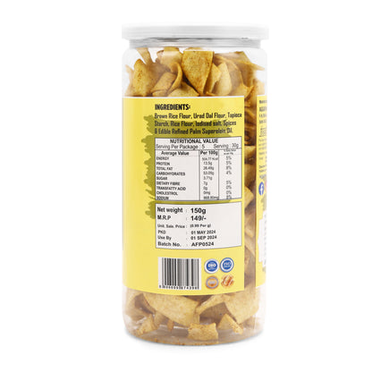 BROWN RICE CHIPS ACHARI ( 150 Gm )