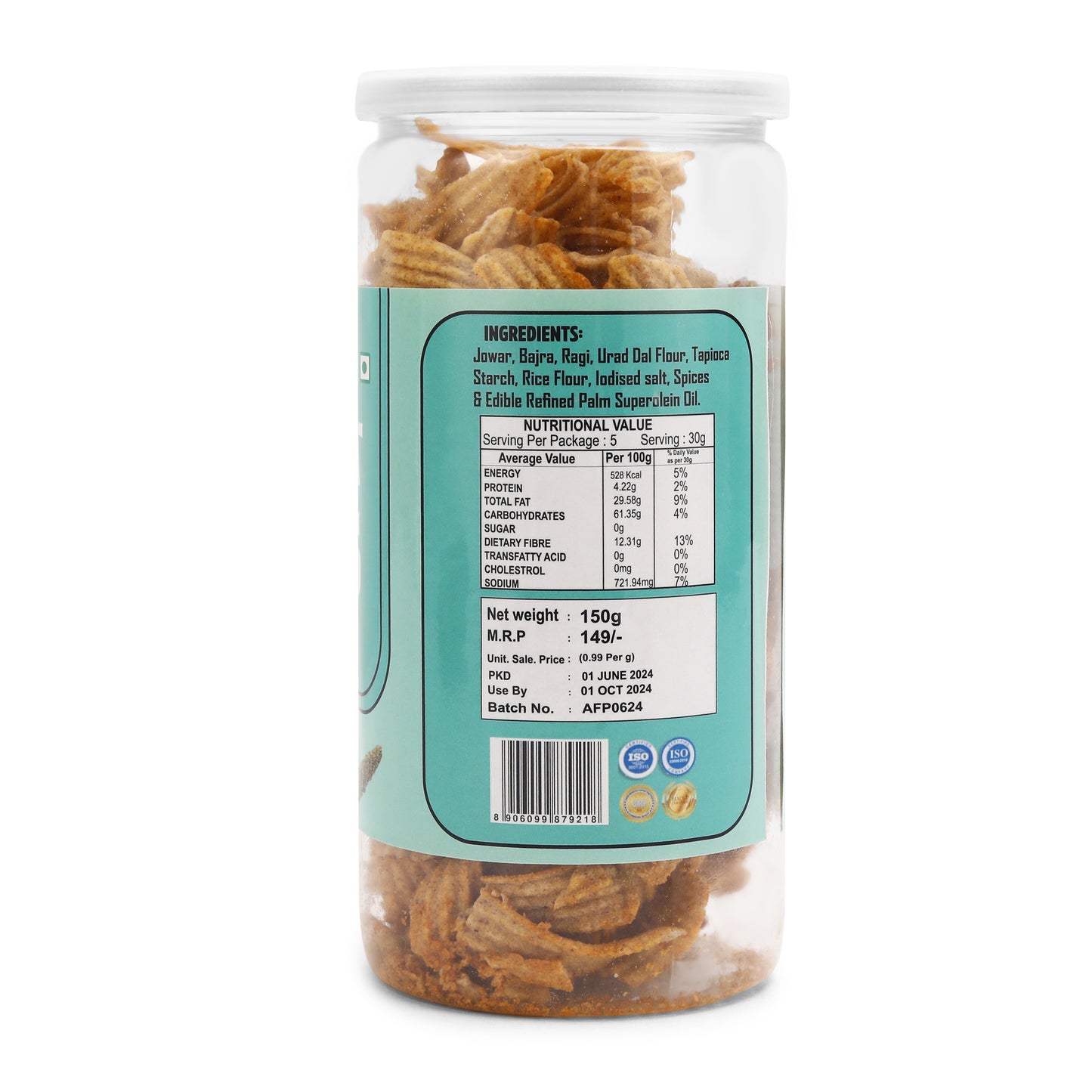 Millets Chips Jalapeno (150 Gm)