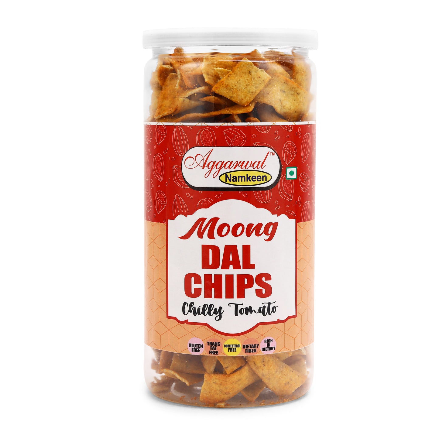 Moong Dal Chips Chilly Tomato (150 Gm)