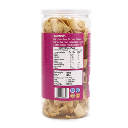 Bajra Pearl Chips Bhel Chaska (150 Gm)