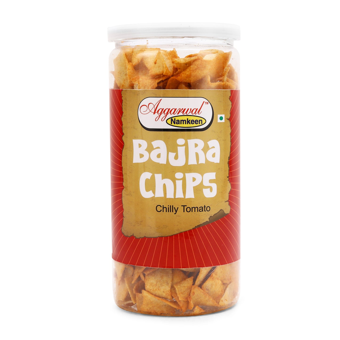 Bajra Pearl Chips Chilly Garlic (150 Gm)