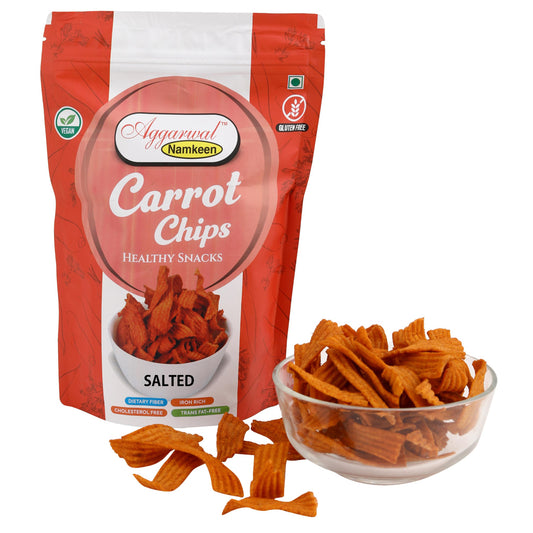 CARROT CHIPS SALTED ( 75 Gm )