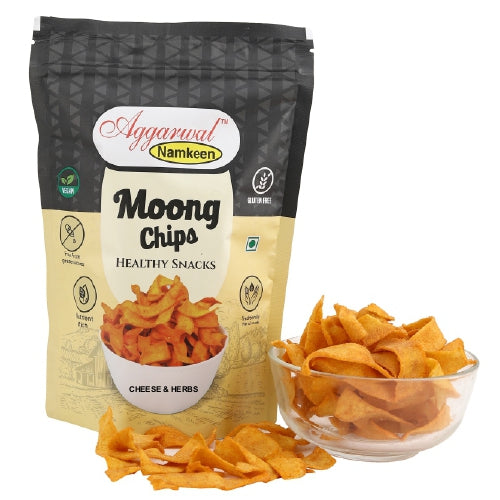 Moong Dal Chips Cheese & Herb (75 Gm)