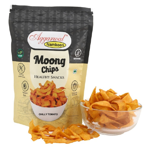 Moong Dal Chips Chilly Tomato (75 Gm)