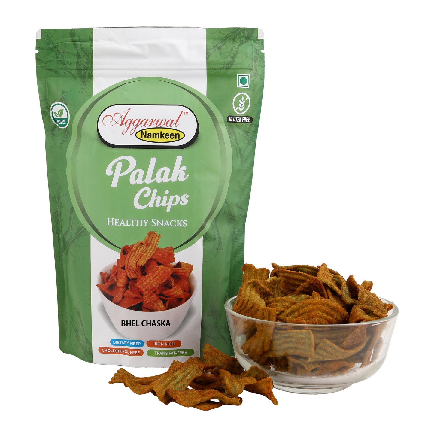 PALAK CHIPS BHEL CHASKA ( 75 Gm )