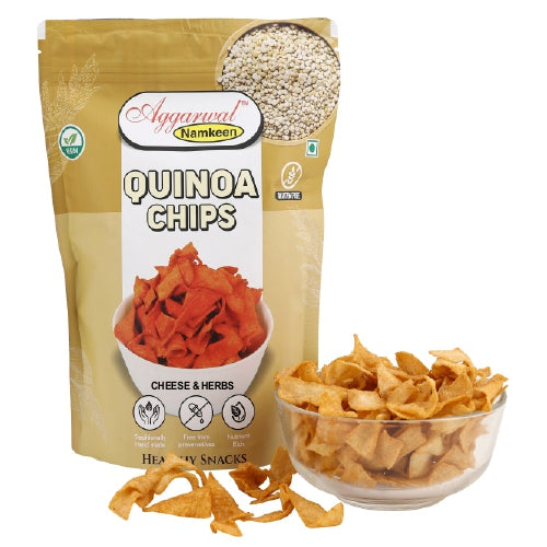 Quinoa Chips Cheese & Herb (75 Gm)