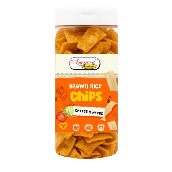Brown Rice Chips Cheese & Herbs (150 Gm)