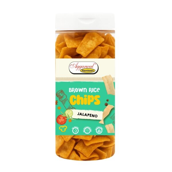 Brown Rice Chips Jalapeno (150 Gm)