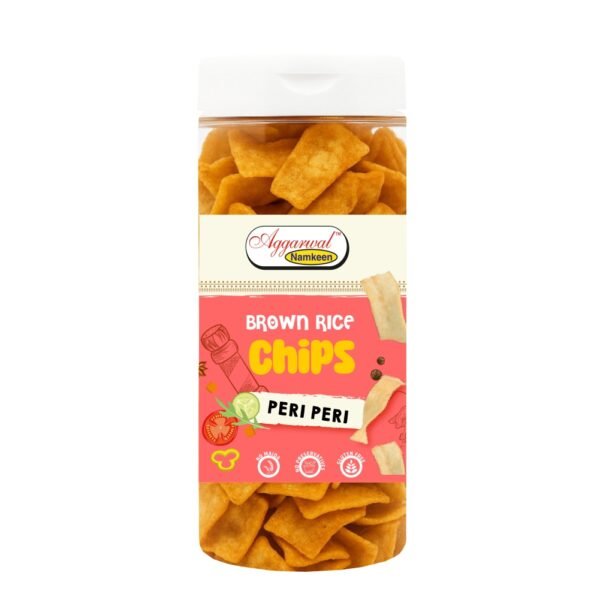 Brown Rice Chips Peri Peri (150 Gm)