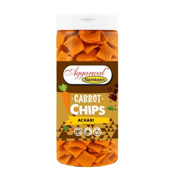 Carrot Chips Achari (150 Gm)