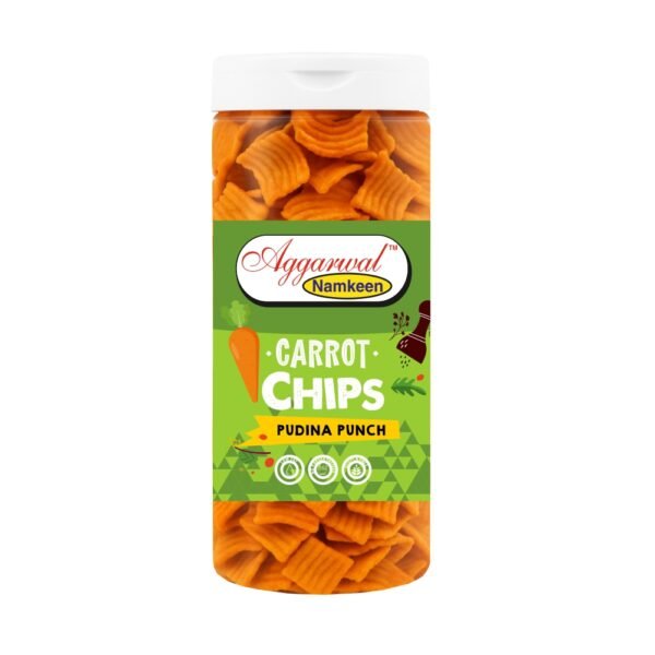 Carrot Chips Pudina (150 Gm)