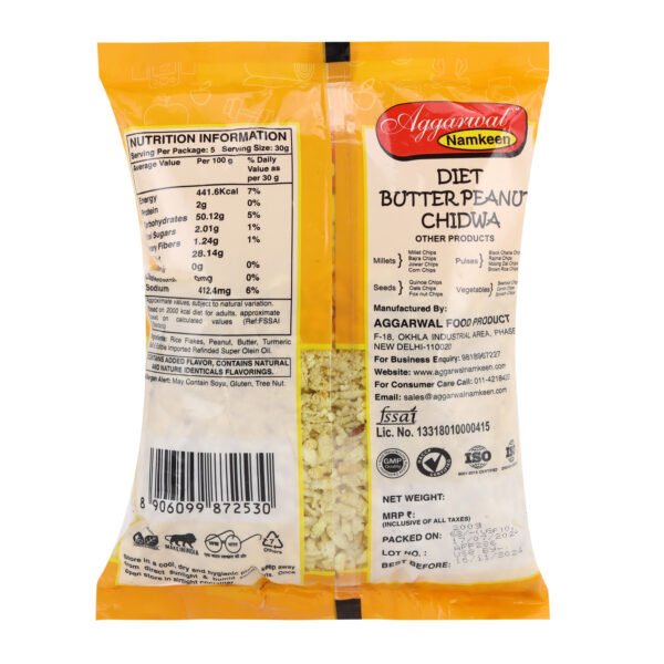 Diet Chidwa Mixture Peanut Butter (200 Gm) - Image 3