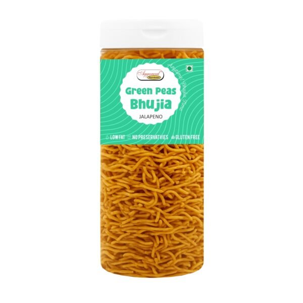 Green Peas Bhujia Jalapeno (200 Gm)