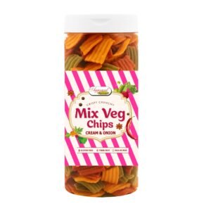 Mix Vegetable Chips Cream & Onion (150 Gm)