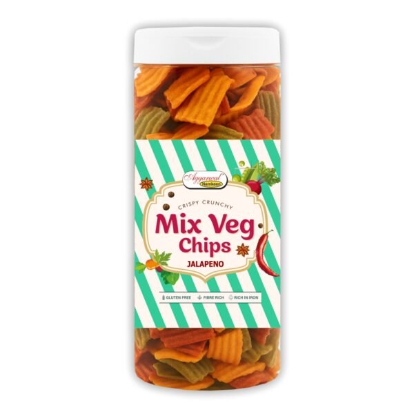 Mix Vegetable Chips Jalapeno (150 Gm)