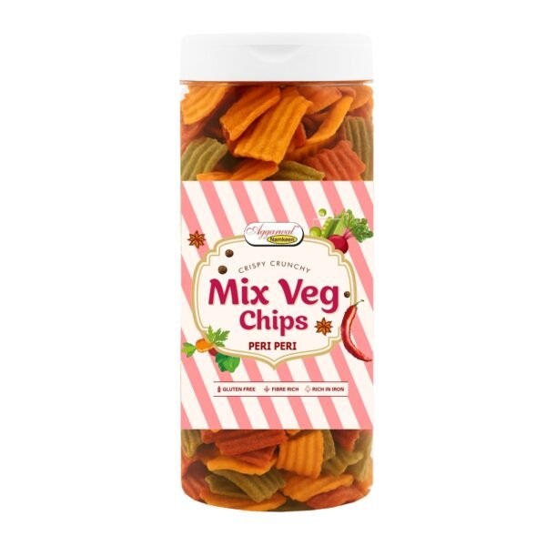 Mix Vegetable Chips Peri Peri (150 Gm)