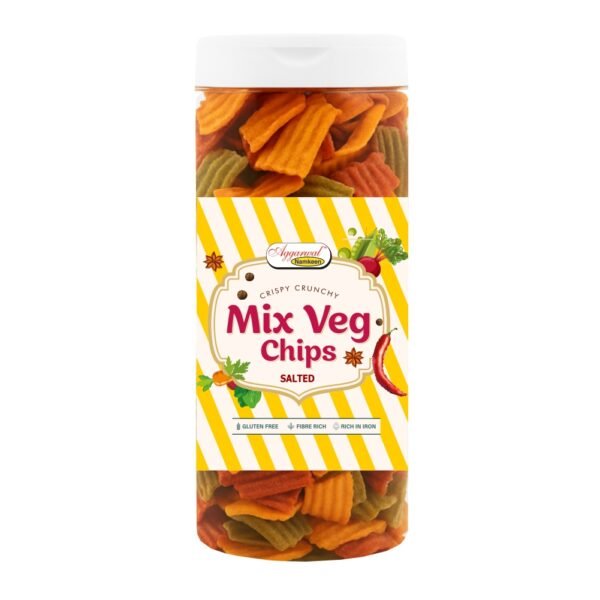 Mix Vegetable Chips Salted (150 Gm)