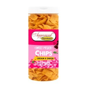 Sweet Potato Chips Cream & Onion (150 Gm)