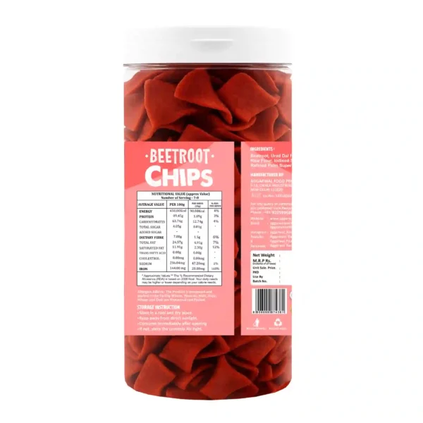 Beetroot Chips Peri Peri (150 Gm) - Image 4