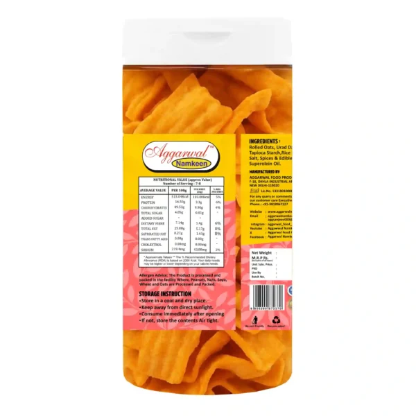 Oats Chips Peri Peri (150 Gm) - Image 4