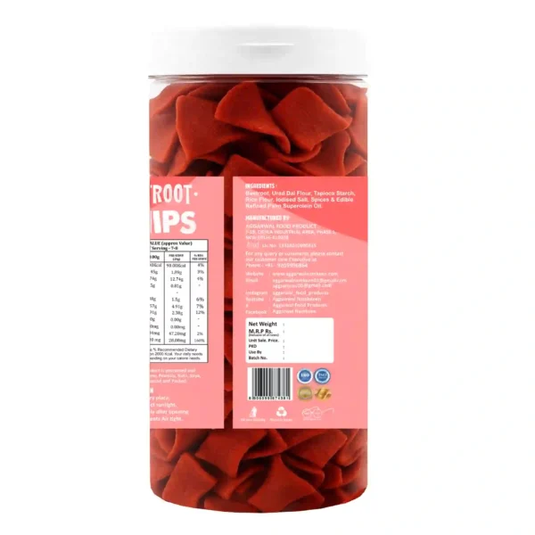 Beetroot Chips Peri Peri (150 Gm) - Image 3
