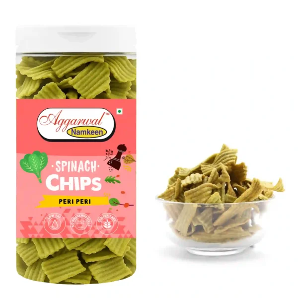 Palak Chips Peri Peri (150 Gm) - Image 2