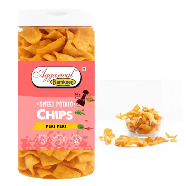 Sweet Potato Chips Peri Peri (150 Gm) - Image 2