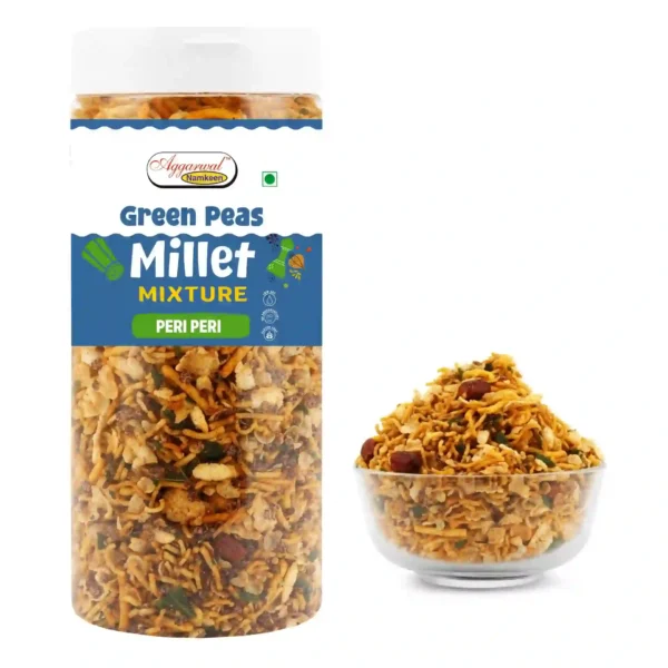 Green Peas Millet Mixture Peri-Peri (200 Gm) - Image 2
