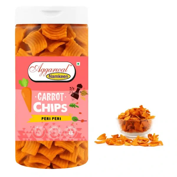 Carrot Chips Peri Peri (150 Gm) - Image 2