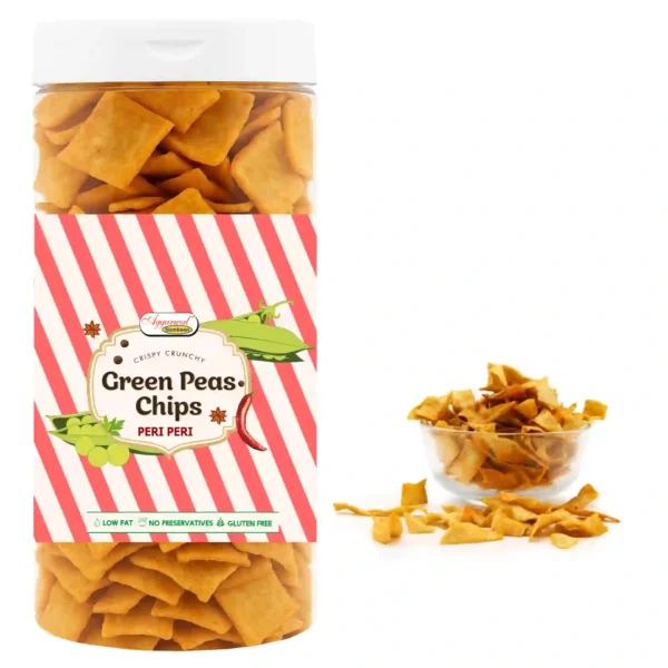 Green Peas Chips Peri Peri (150 Gm) - Image 2