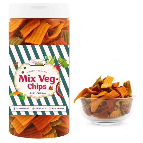 Mix Vegetable Chips Bhel Chaska (150 Gm) - Image 2