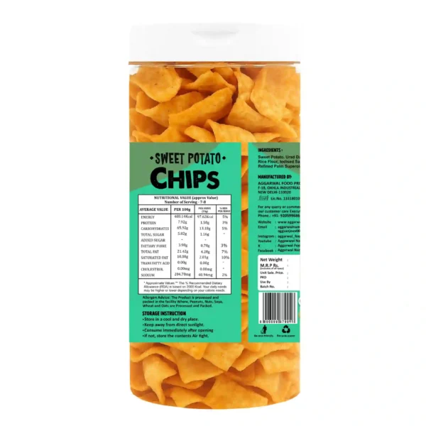 Sweet Potato Chips Jalapeno (150 Gm) - Image 4