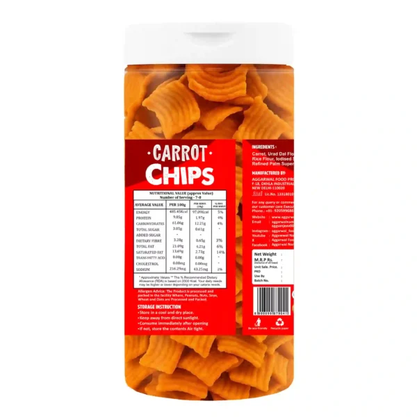 Carrot Chips Masala (150 Gm) - Image 4