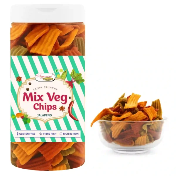 Mix Vegetable Chips Jalapeno (150 Gm) - Image 2