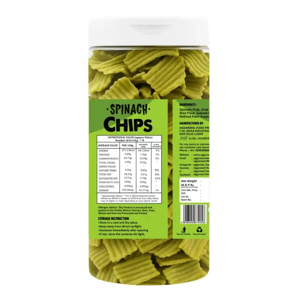 Palak Chips Pudina (150 Gm) - Image 4