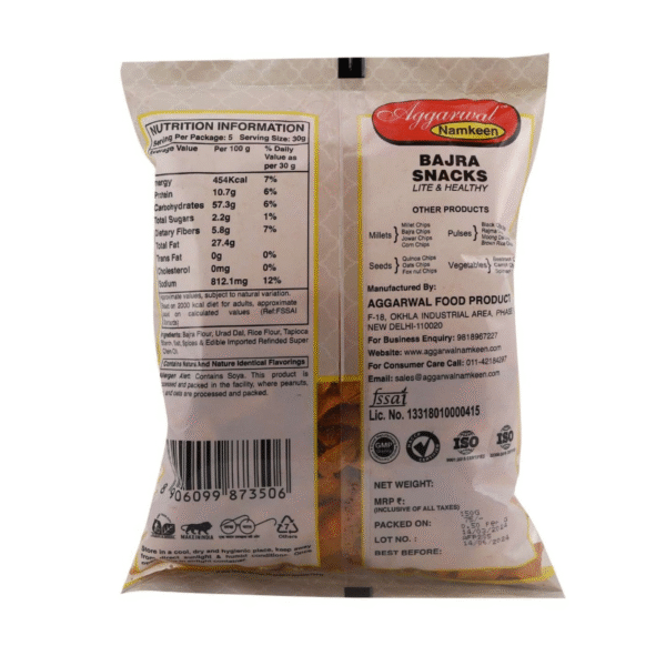 Bajra Chips Masala (150 Gm) - Image 3