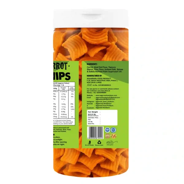 Carrot Chips Pudina (150 Gm) - Image 3