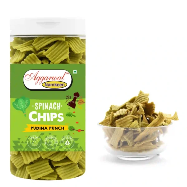 Palak Chips Pudina (150 Gm) - Image 2