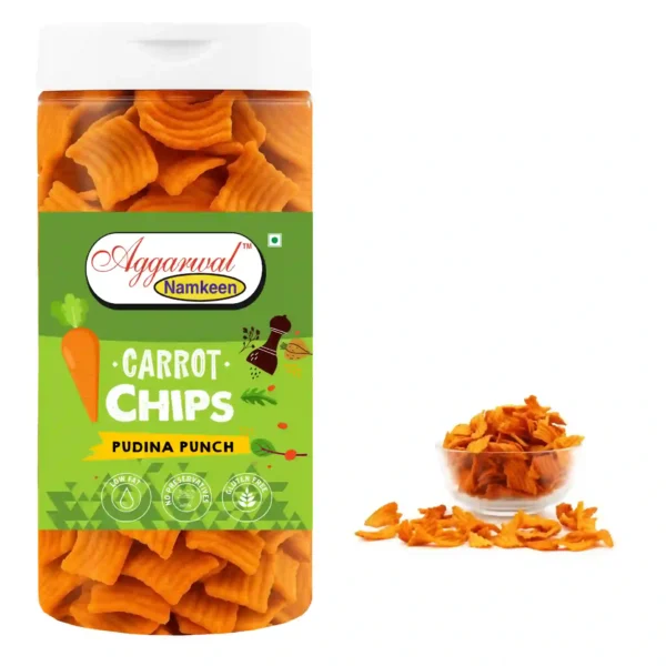 Carrot Chips Pudina (150 Gm) - Image 2
