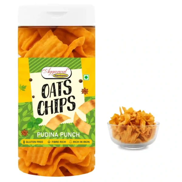 Oats Chips Pudina (150 Gm) - Image 2