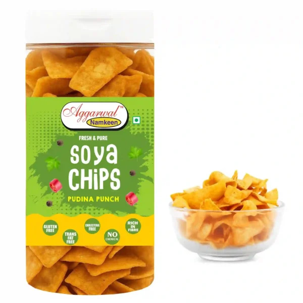 Soya Chips Pudina (150 Gm) - Image 2