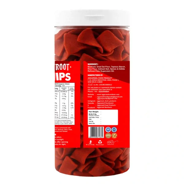 Beetroot Chips Masala (150 Gm) - Image 3
