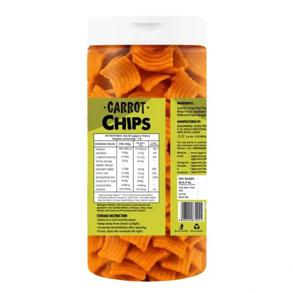 Carrot Chips Chilly Tomato (150 Gm) - Image 4