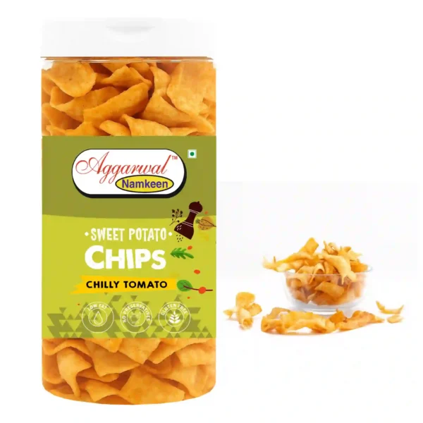 Sweet Potato Chips Chilly Tomato (150 Gm) - Image 2