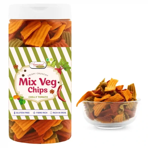 Mix Vegetable Chips Chilly Tomato (150 Gm) - Image 2