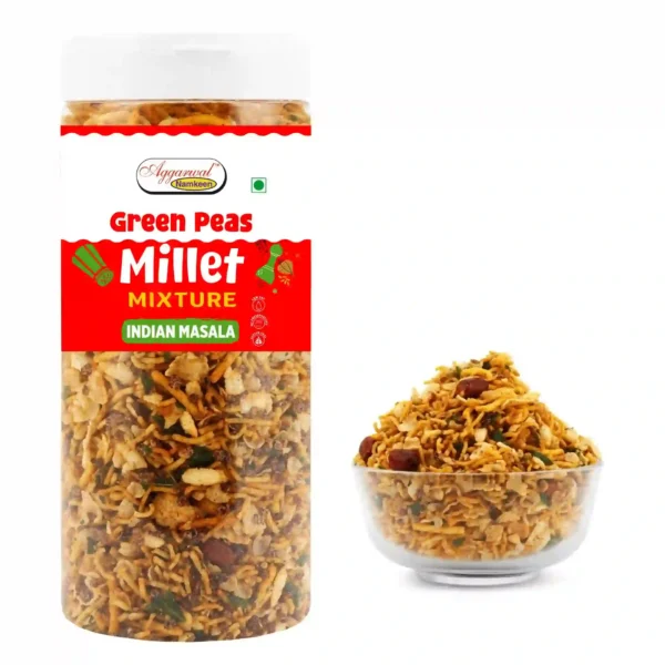 Green Peas Millet Mixture Indian Masala (200 Gm) - Image 2
