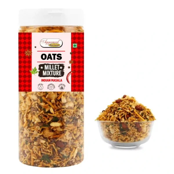Oats Millet Mixture Indian Masala (200 Gm) - Image 2