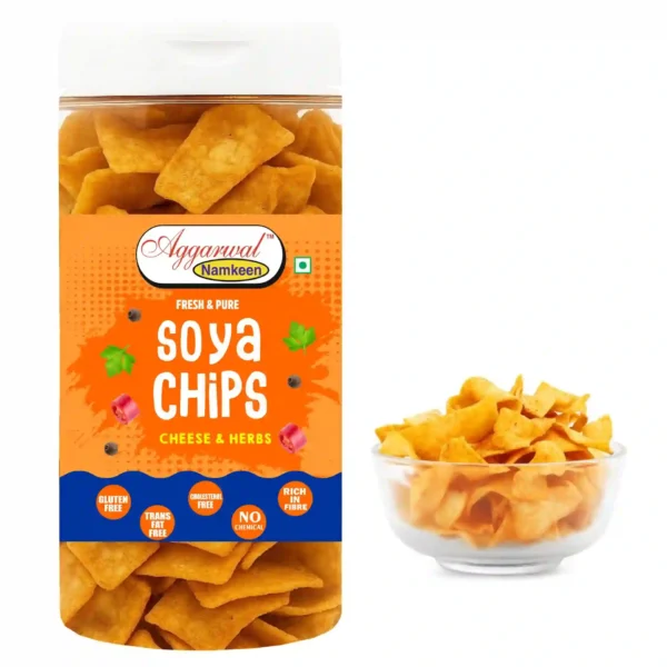 Soya Chips Cheese & Herbs (150 Gm) - Image 2
