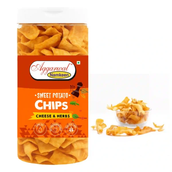 Sweet Potato Chips Cheese & Herbs (150 Gm) - Image 2