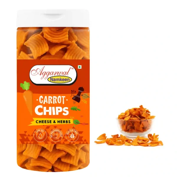 Carrot Chips Cheese & Herbs (150 Gm) - Image 2